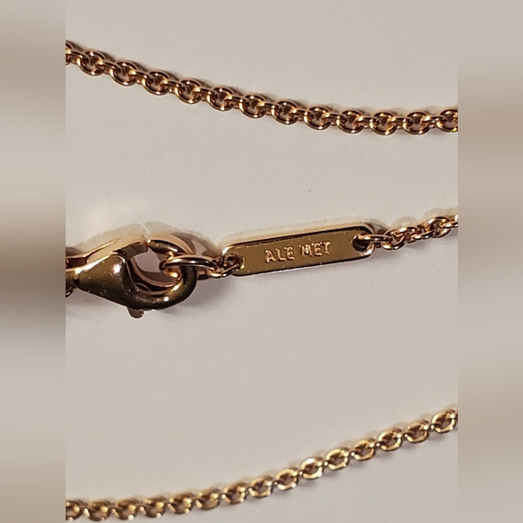 Authentic NEW Pandora Herbarium Cluster Drop Collier Necklace 14K RGP CZ - Picture 8 of 10